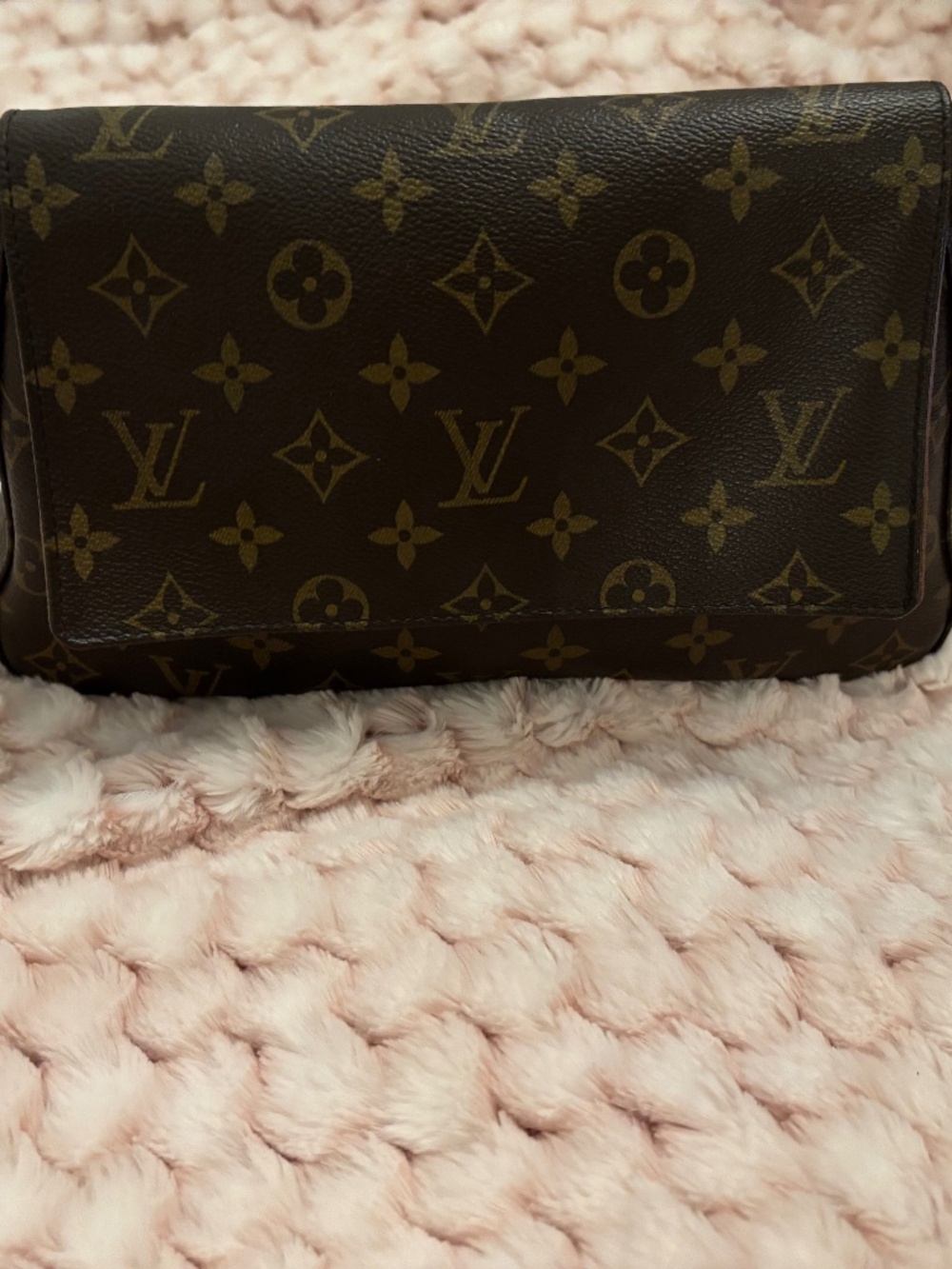 EUC Authentic Louis Vuitton Mini Looping Monogram Coated Canvas Purse